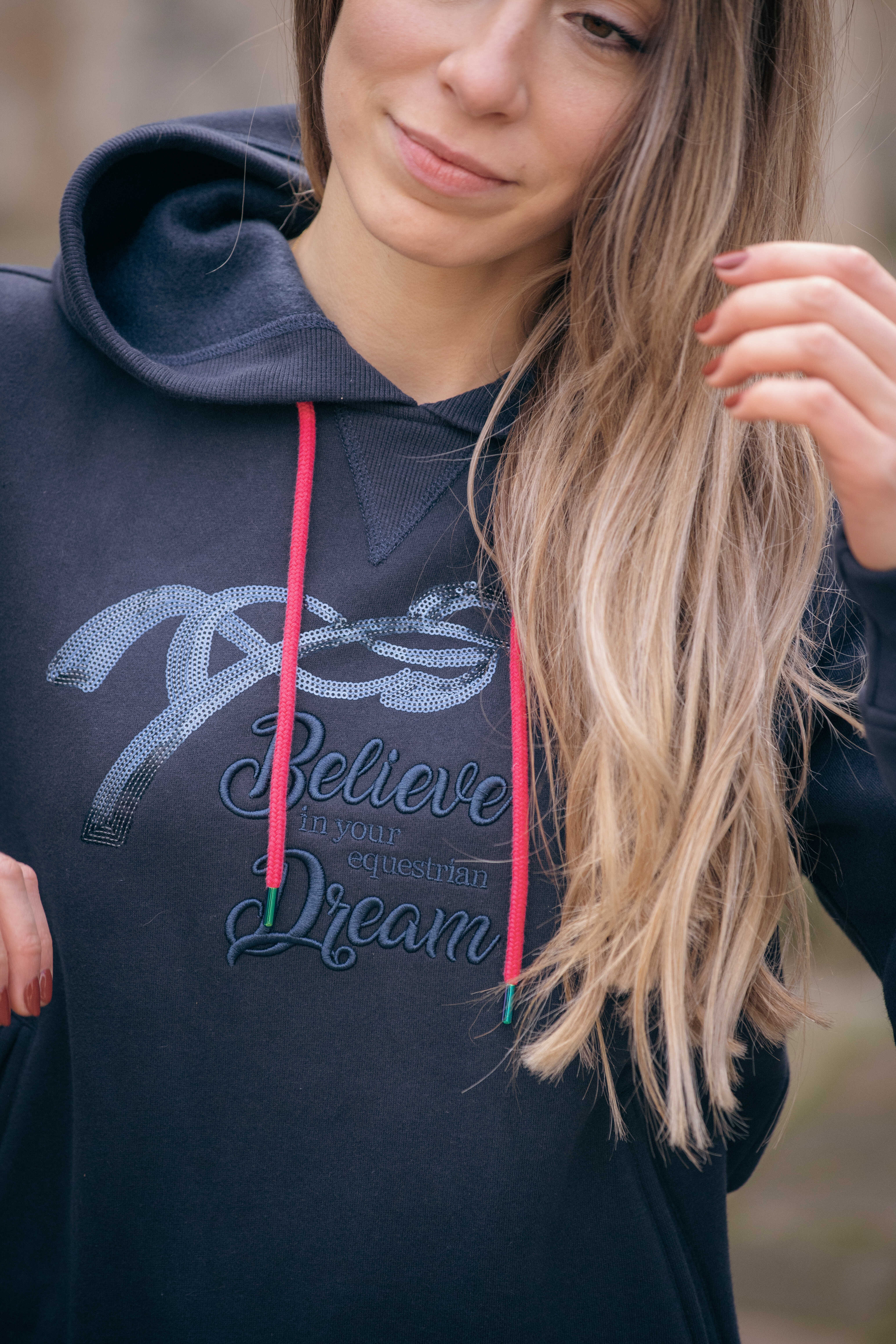 Pénélope Topty Hoodie Navy blue - 4