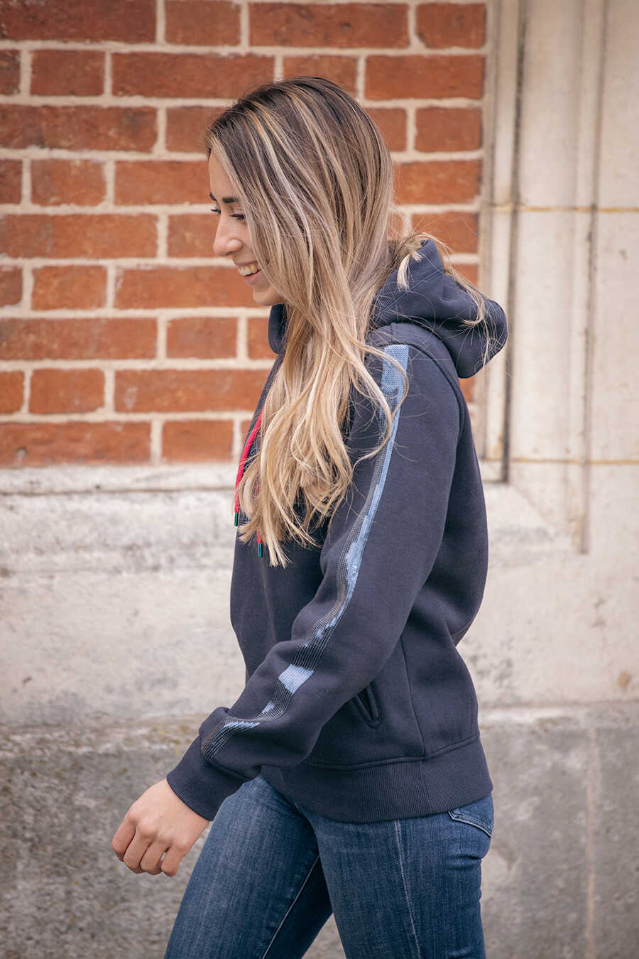 Pénélope Topty Hoodie Navy blue - 7