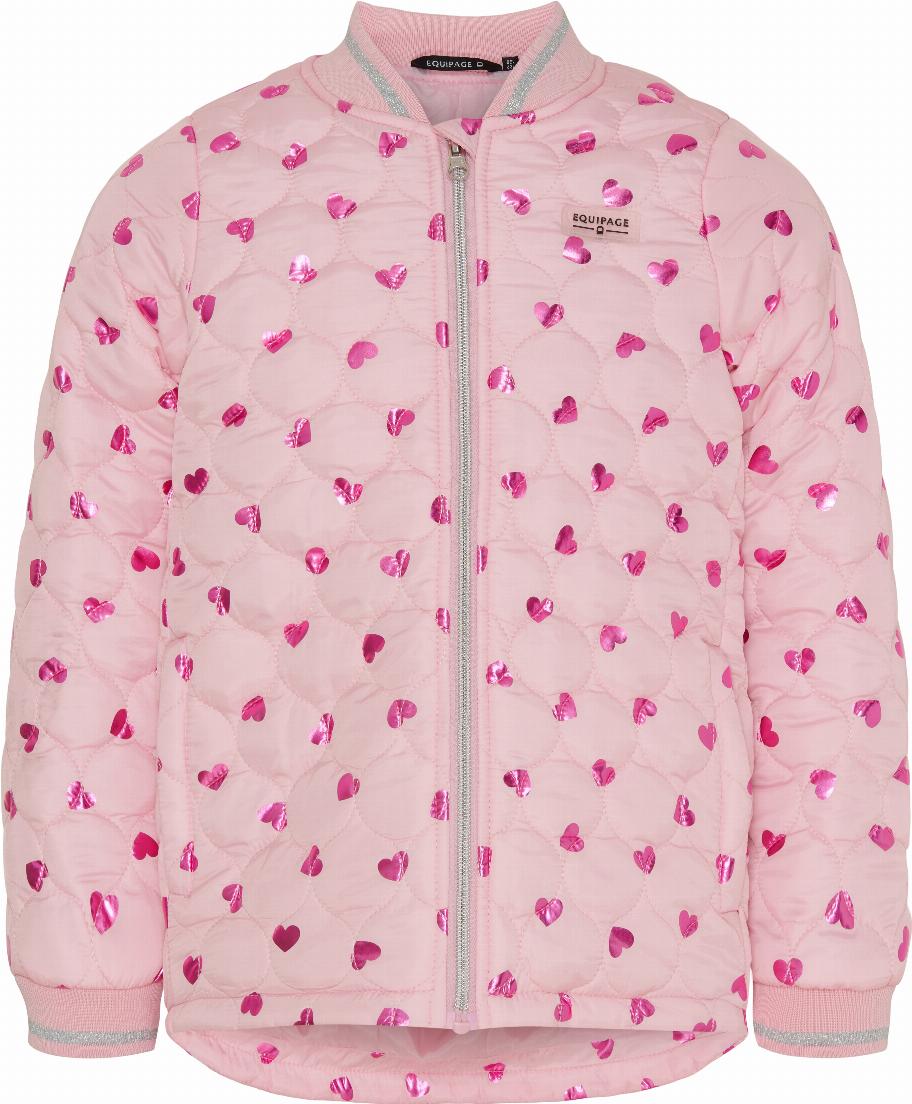 Equipage Tracey Ratsastustakki Lapsille - Pink Mist, 104 - 8