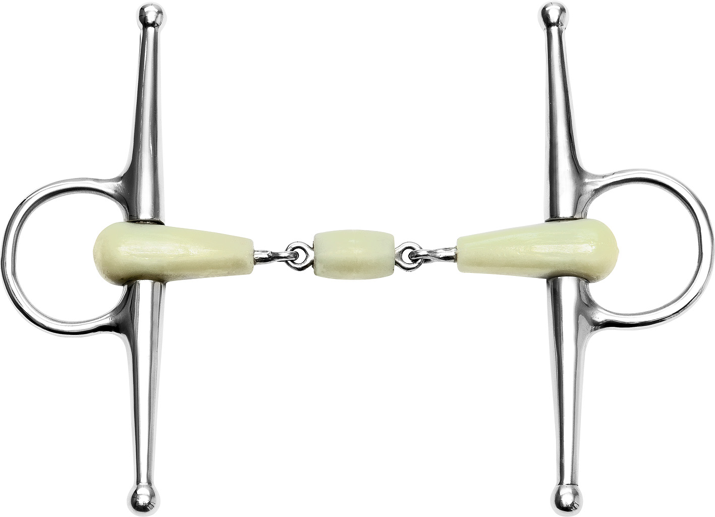 FEELING Flexi Double Jointed Full Cheek Snaffle