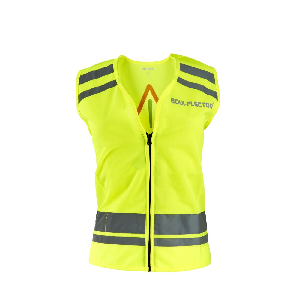 Equi-Flector Reflective Vest - Yellow, M