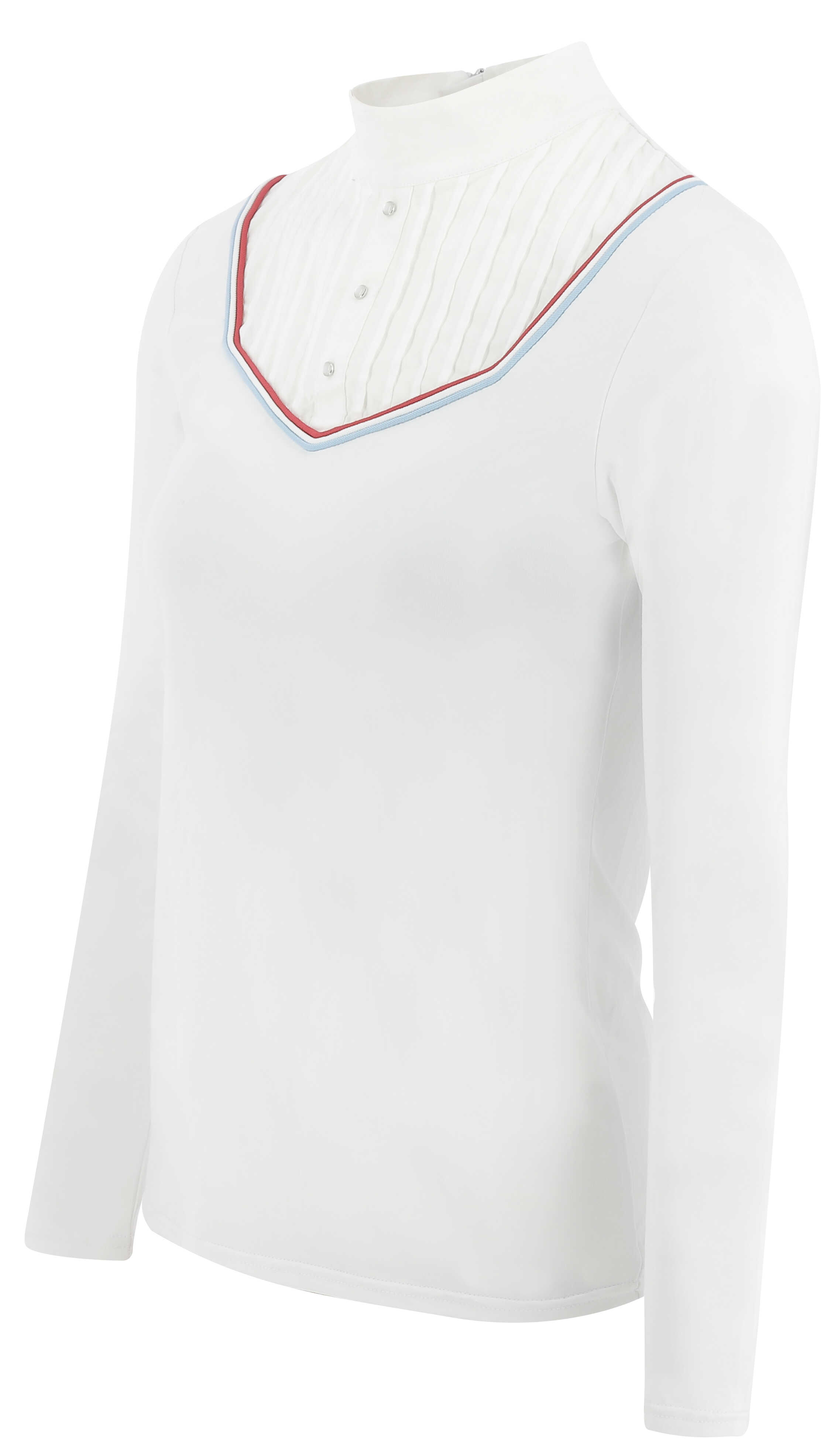 Equitheme Cabourg Polo Competition Shirt White - 6