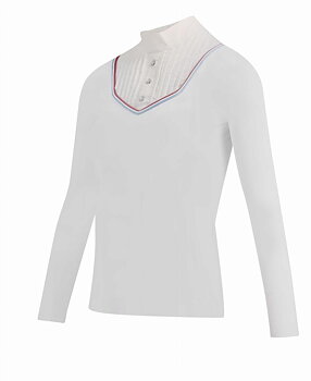 Equitheme Cabourg Polo Competition Shirt White