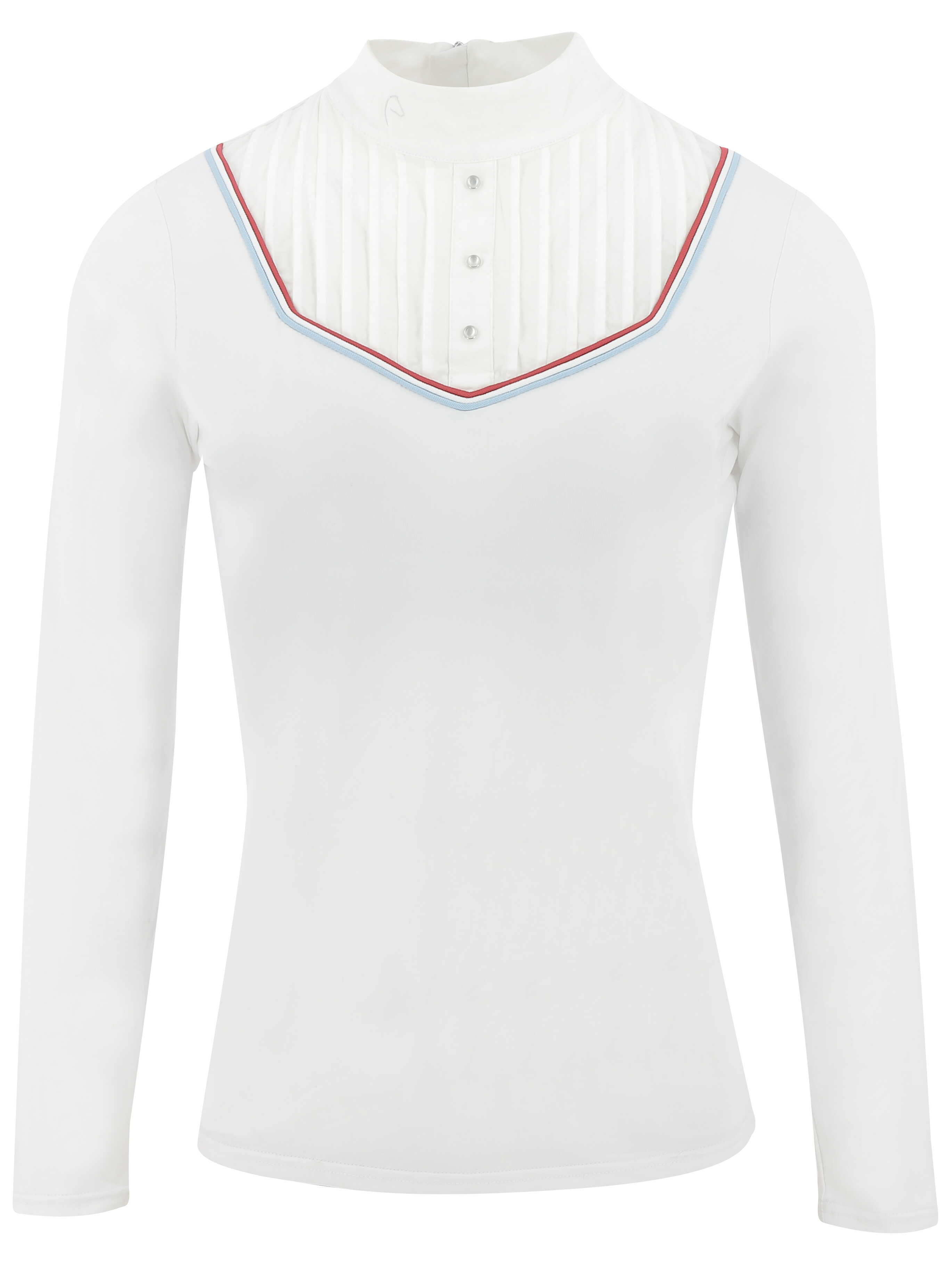 Equitheme Cabourg Polo Competition Shirt White - 7