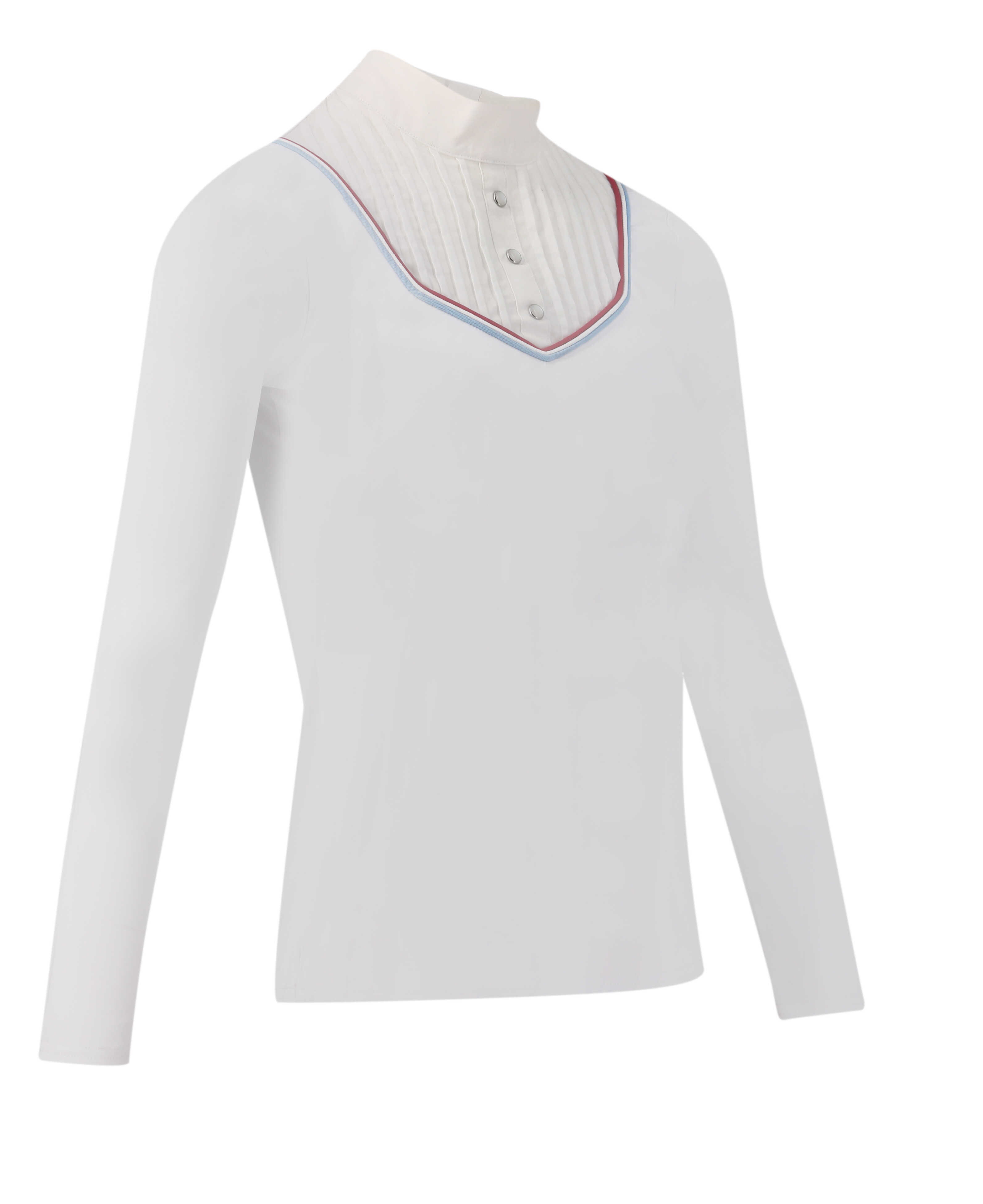 Equitheme Cabourg Polo Competition Shirt White - 2
