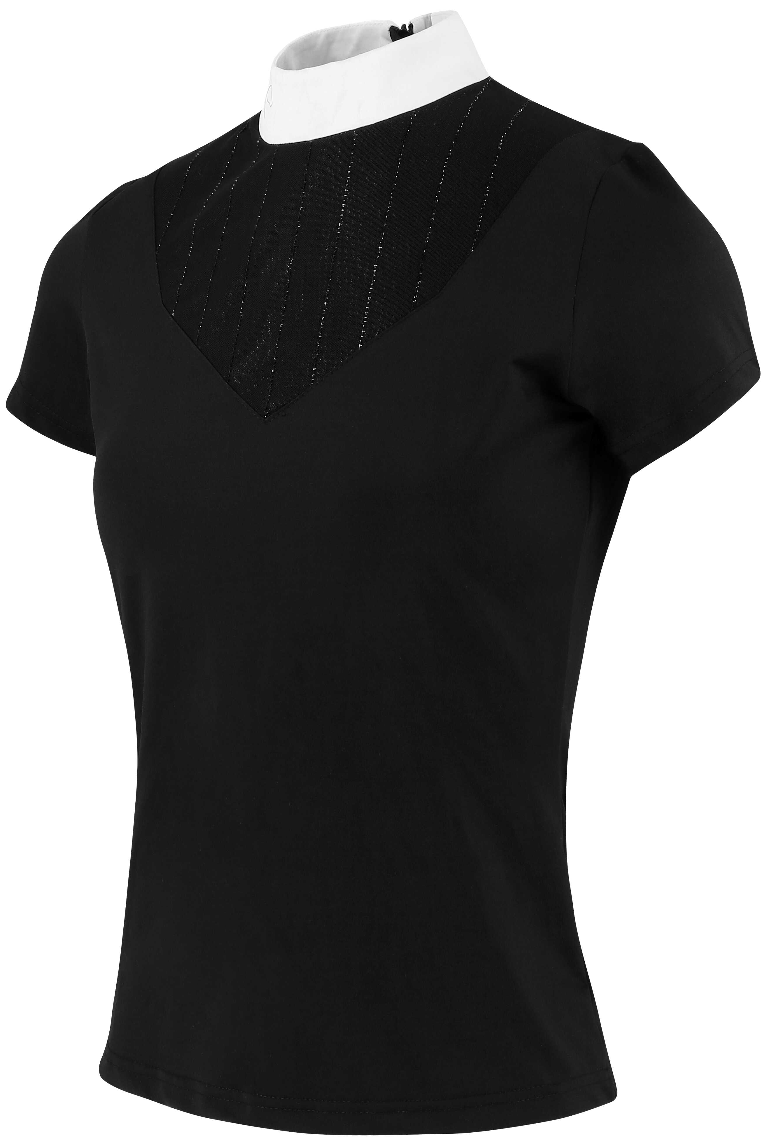 Equitheme Funza Polo Competition Top Black - 2