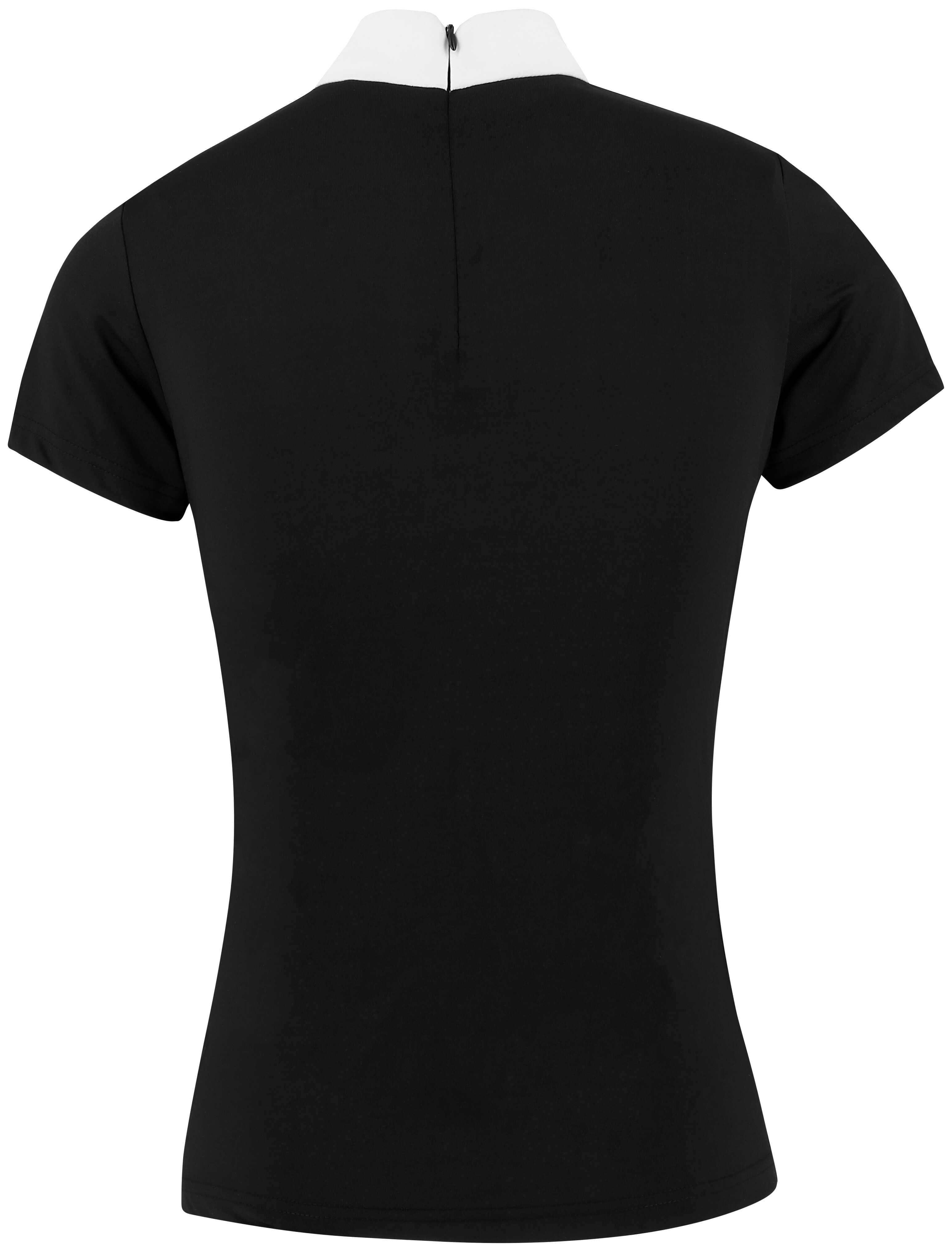 Equitheme Funza Polo Competition Top Black - 4