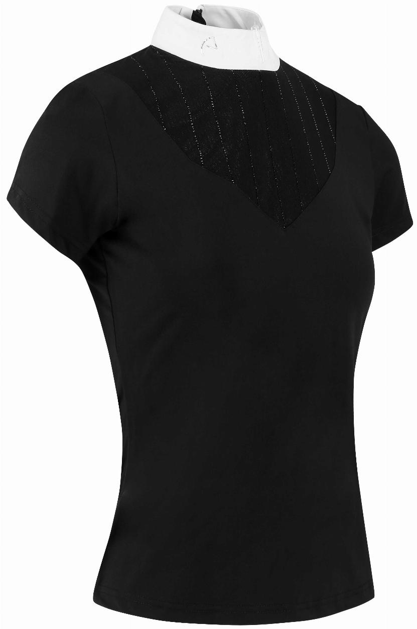 Equitheme Funza Polo Competition Top Black