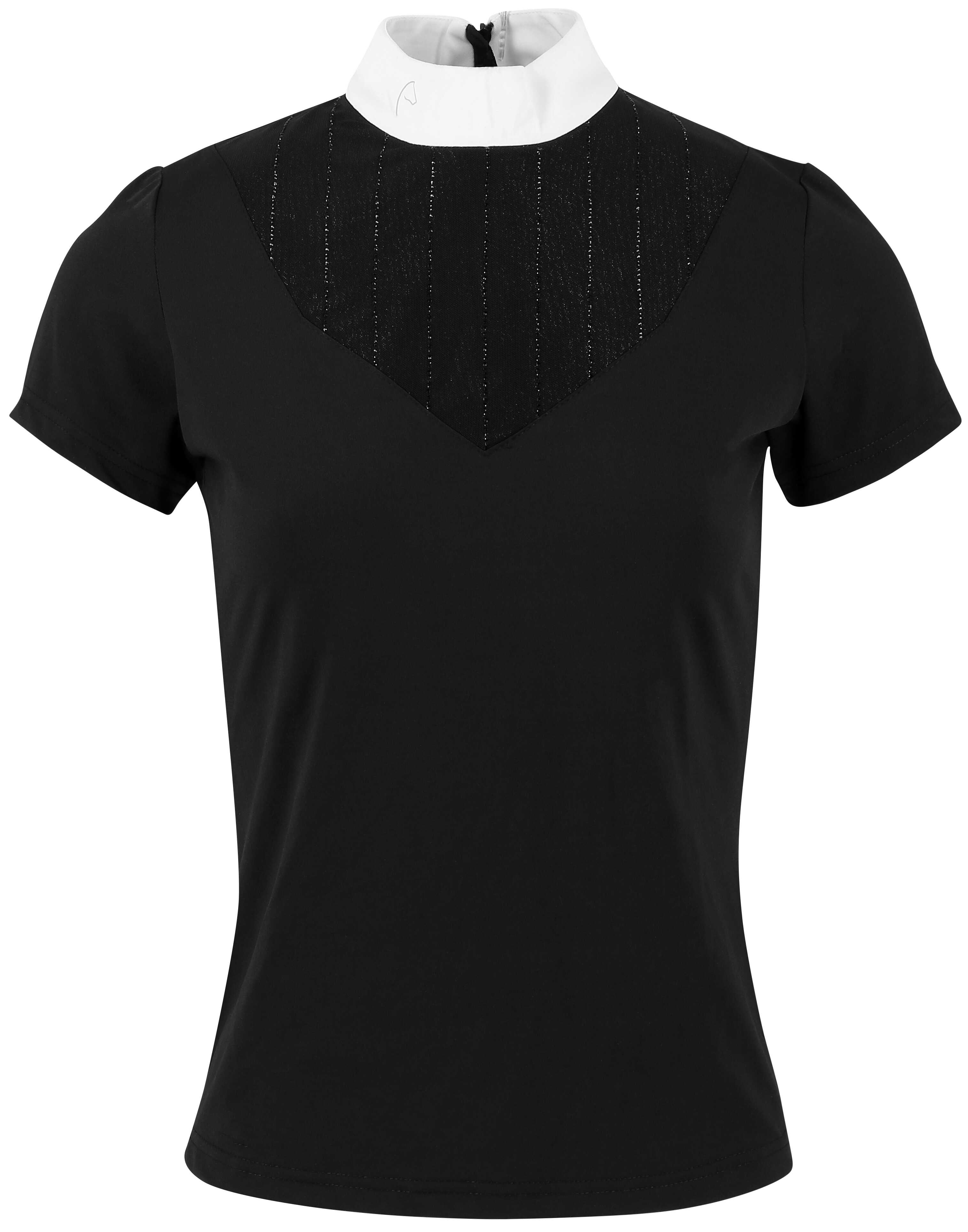 Equitheme Funza Polo Competition Top Black - 3