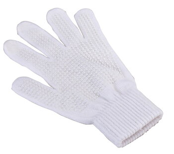Covalliero Ratsastushanskat Magic Grippy, valkoinen