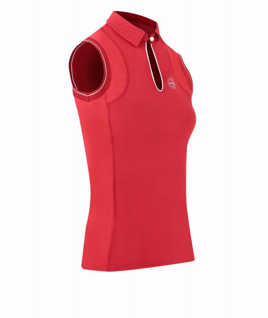 Equithème Sarah Polo Funktionstopp Cherry (L)