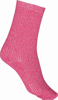 Equipage Tahmina Glitter Riding Socks For Kids  - Phlox Pink, 24-27