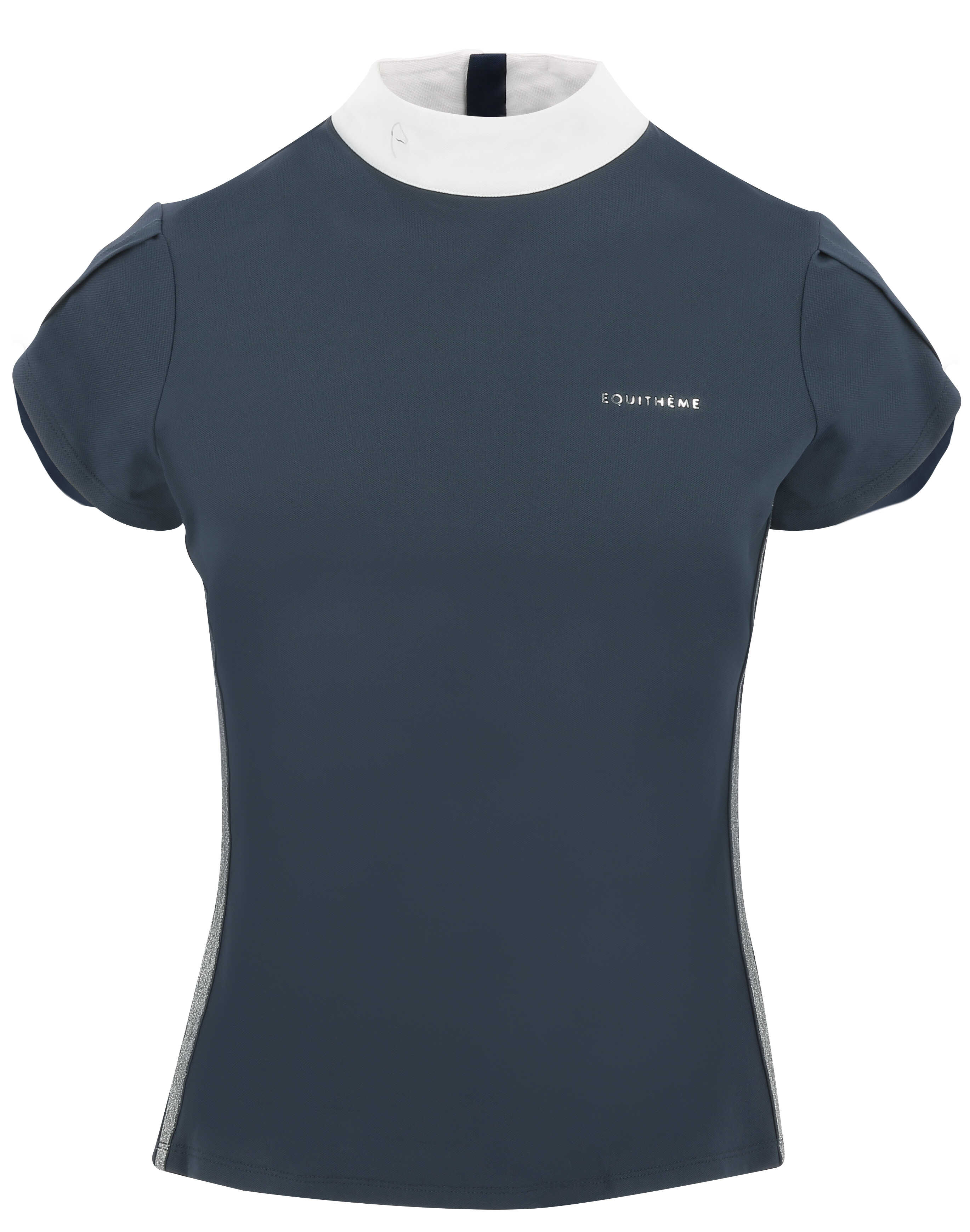 Equitheme Ocala Polo Competition Top Navy blue - 3