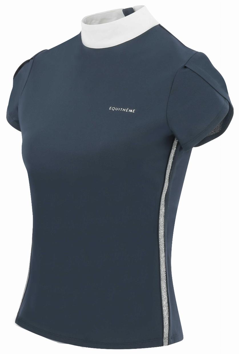 Equitheme Ocala Polo Competition Top Navy blue
