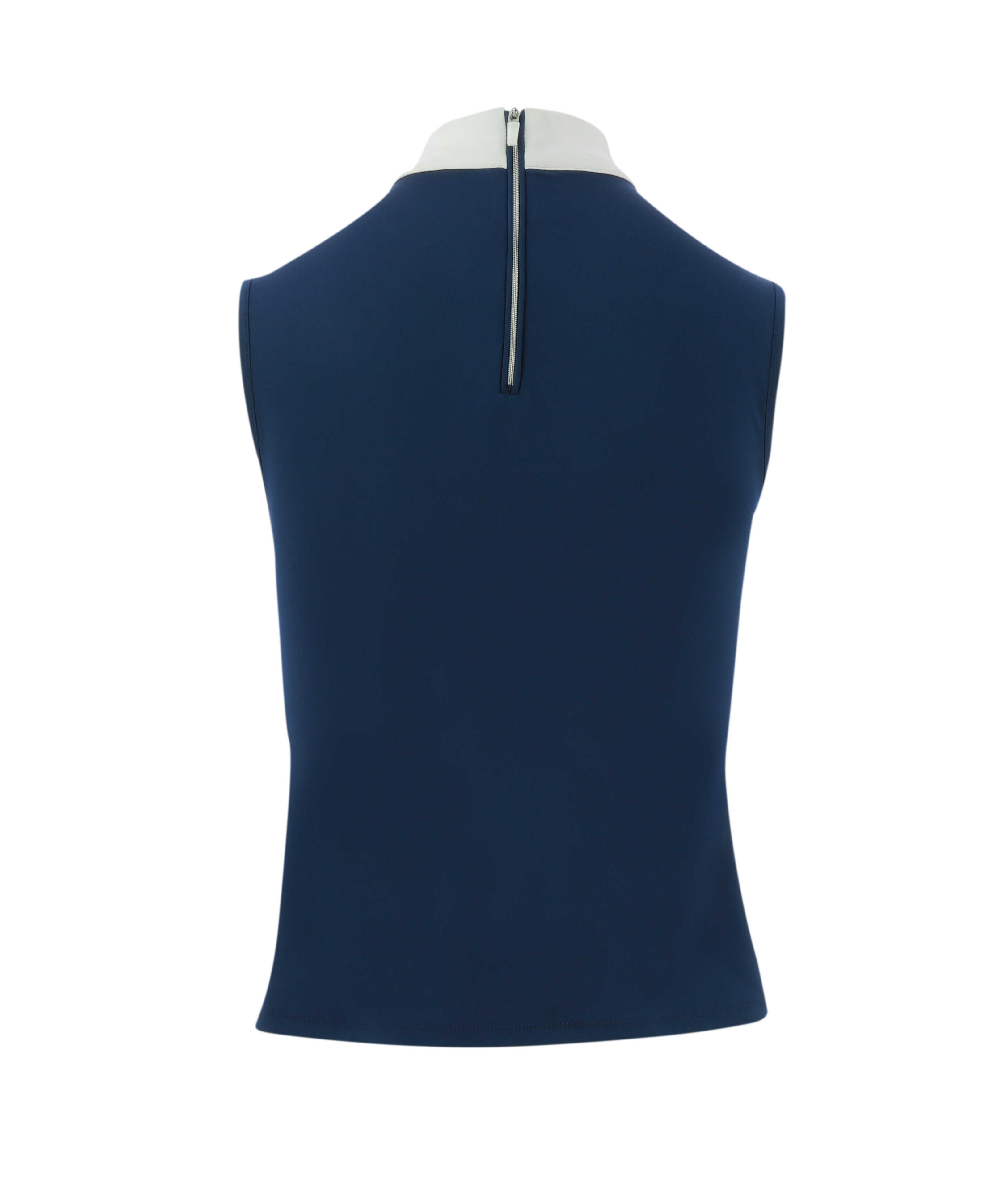 Equitheme Puebla Polo Competition Top Navy blue/grey - 5