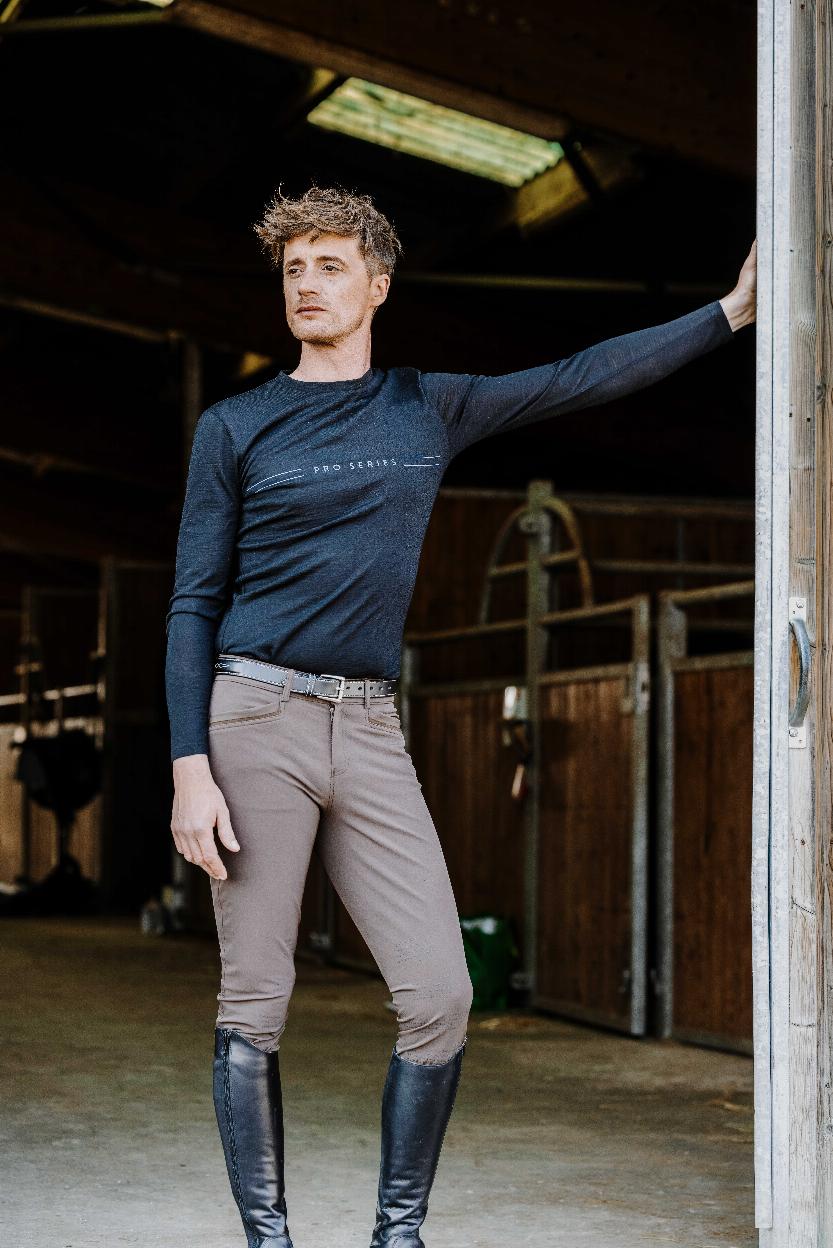 Pro Series Canter T-Shirt Schwarz (L)