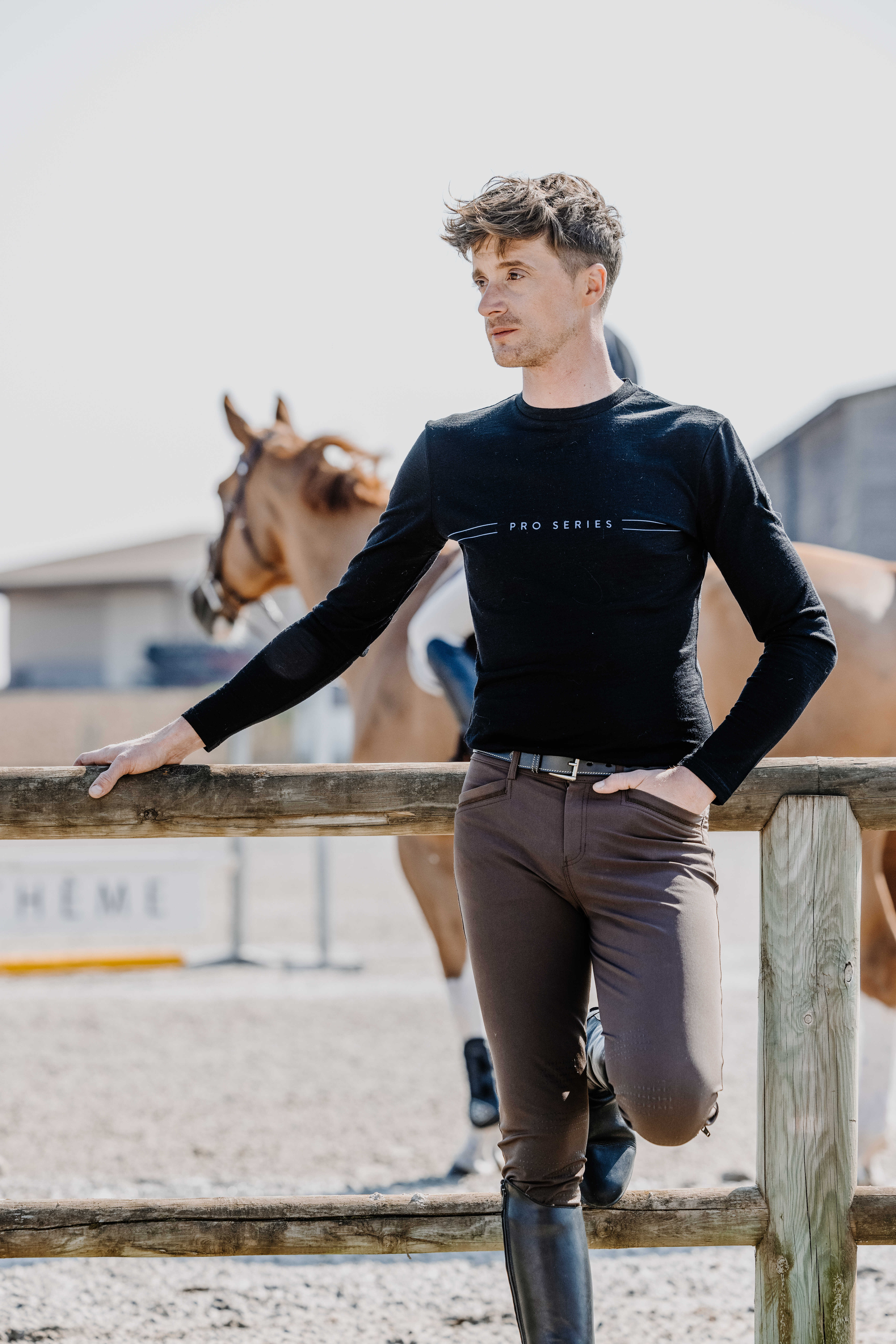 Pro Series Canter T-Shirt Black - 8