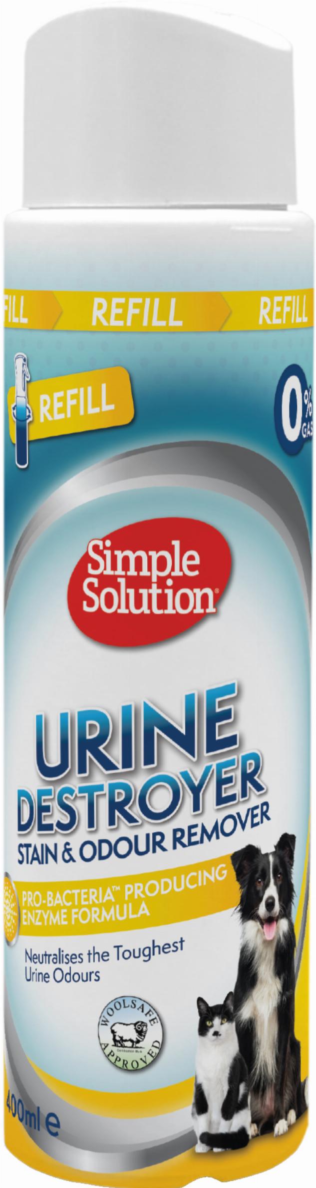 Simple Solution Urine Destroyer Fläck- och Luktborttagningsmedel 400 g (refill)
