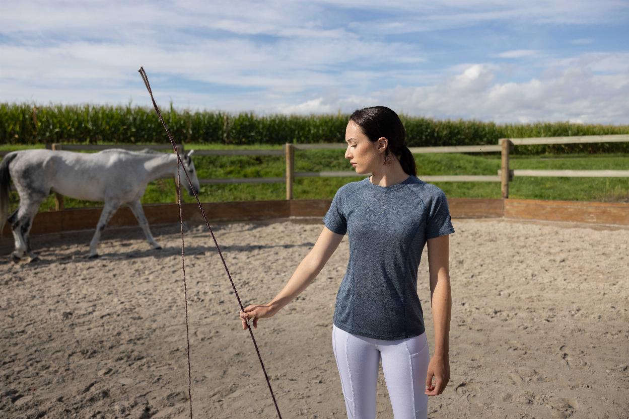 Pro Series Vibration T-Shirt Blau (XL)