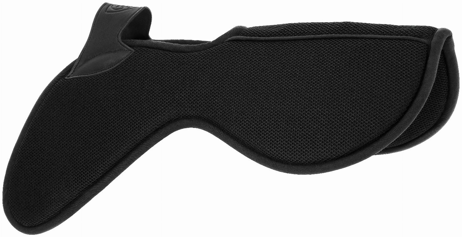 Pro Series Half Pad Sadelunderlägg - Airmesh Svart