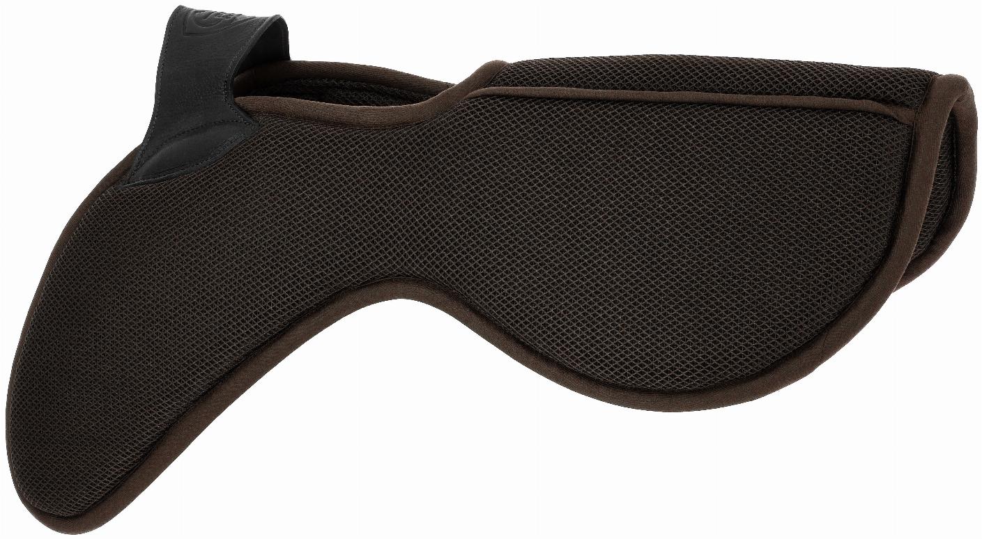 Pro Series Half Pad Sadelunderlägg - Airmesh Chestnut