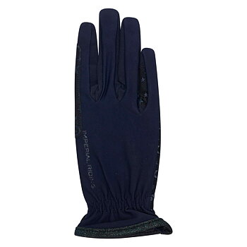 Imperial Riding KIDS Gloves Easy Breezy Navy