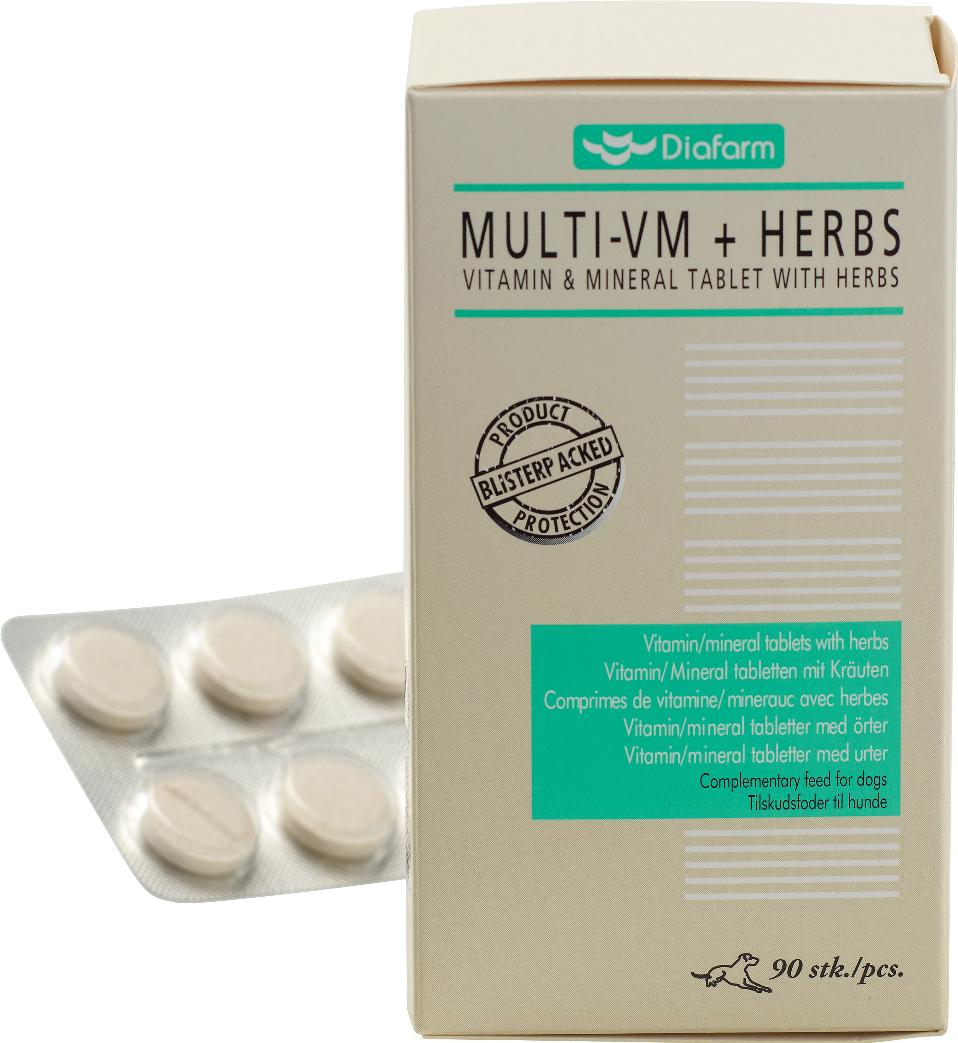 Diafarm Multivitamin/Mineraltabletter + Örter