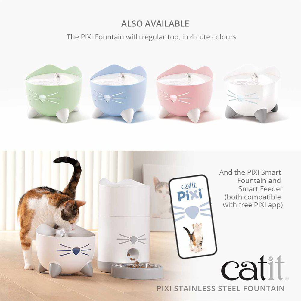 Catit Water Fountain for Cat - Green - 6