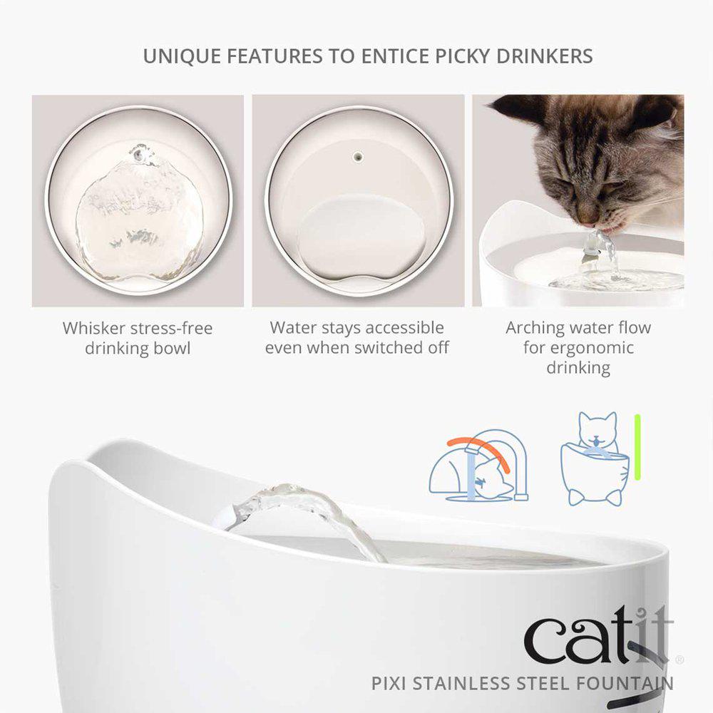 Catit Water Fountain for Cat - Green - 4