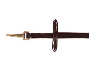 QHP Kuolaimettomat Anatomiset Sidepull-suitset - Ruskea, Cob