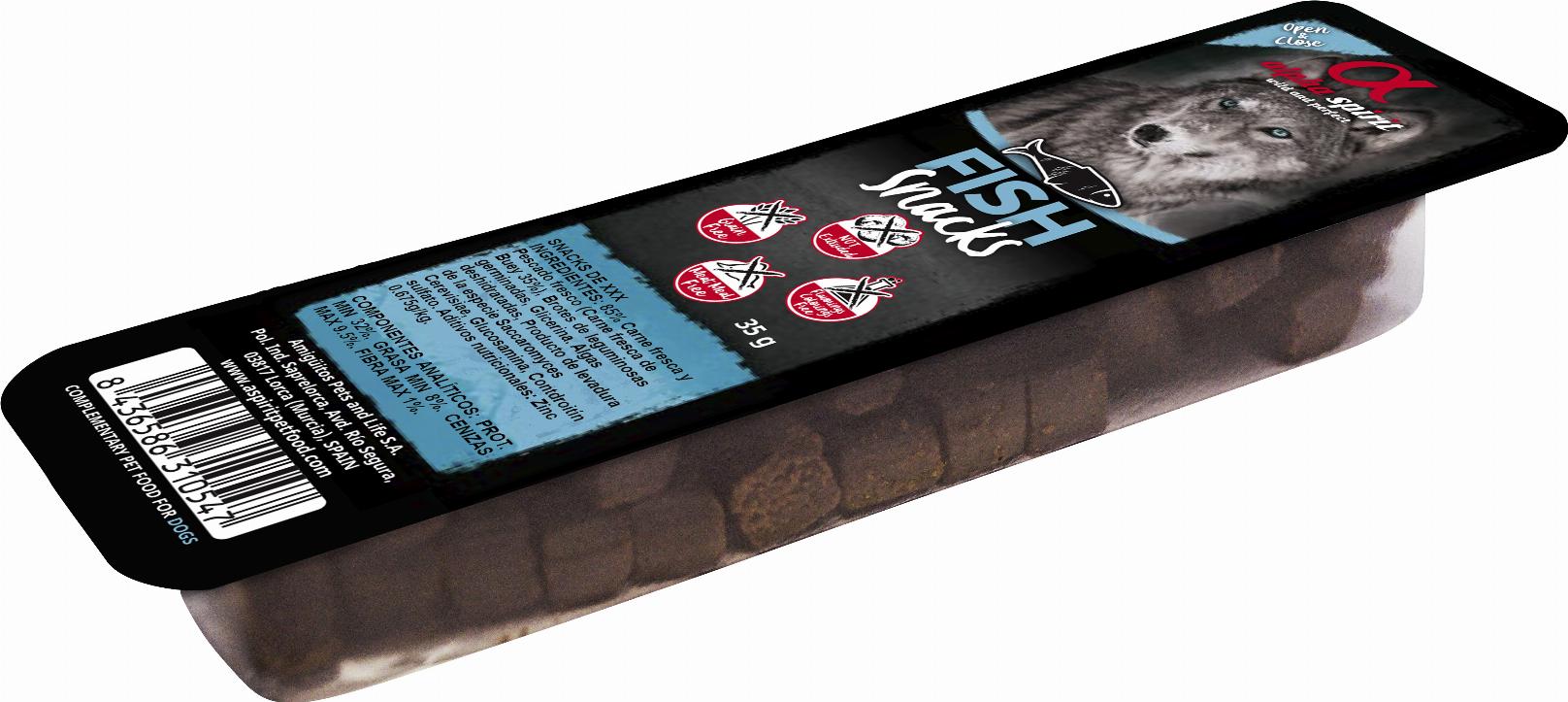 Alpha Spirit Fish Snacks 35 g