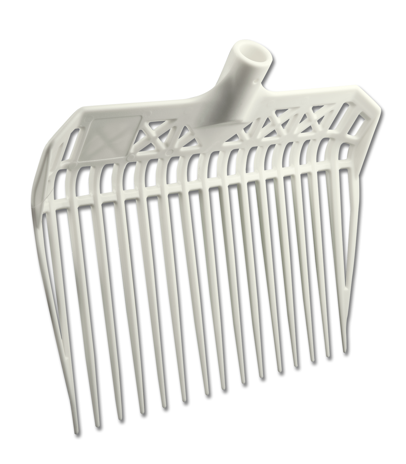 Waldhausen Plastic Mucking Fork Head - White