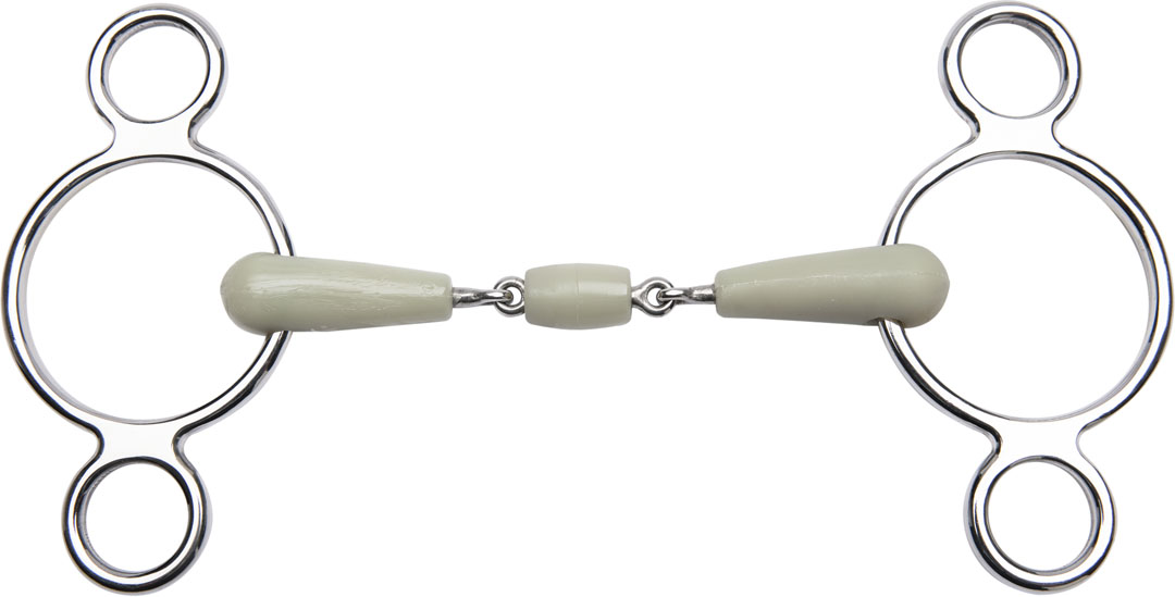FEELING Flexi Tvådelat Gagbett Med 3 Ringar