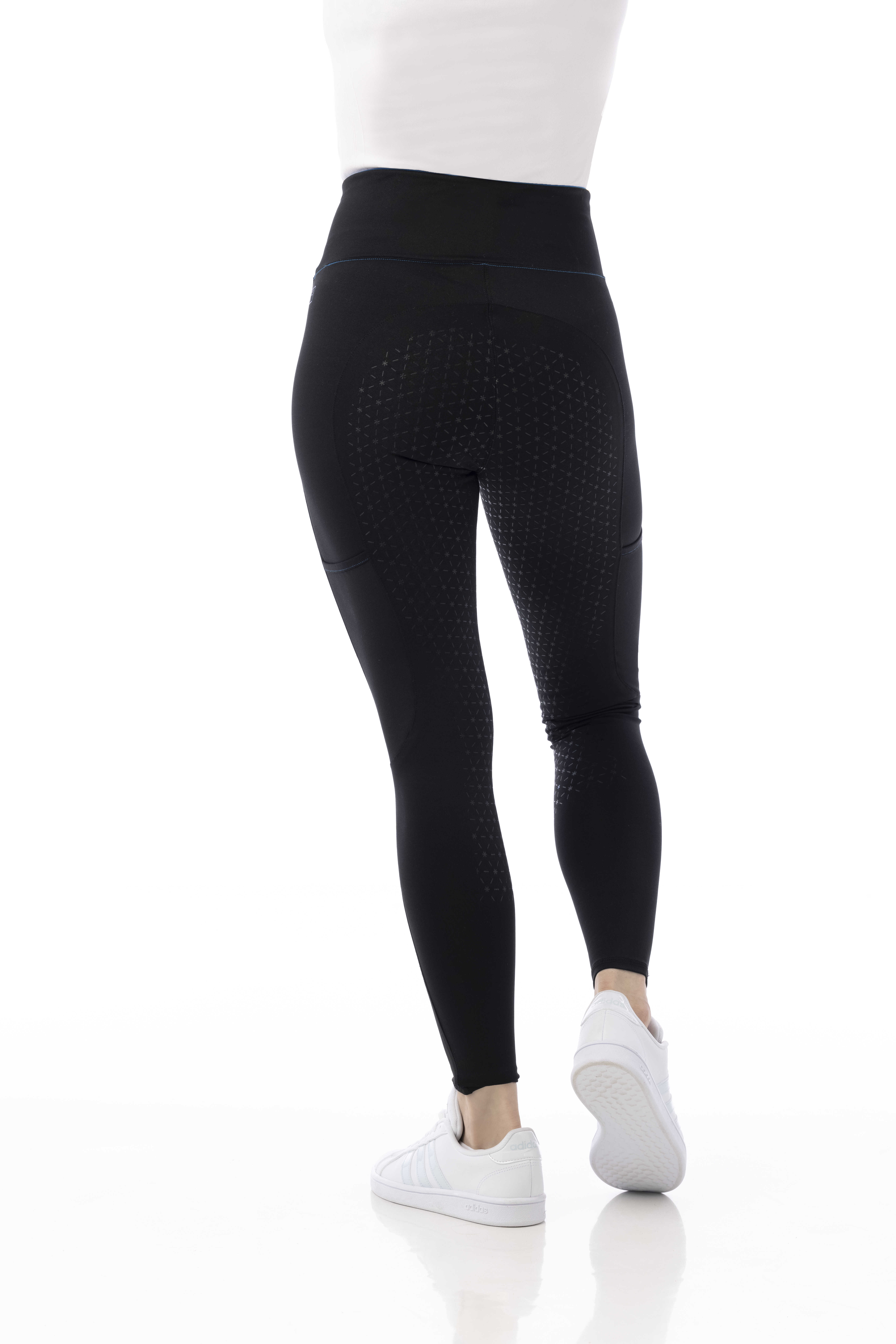Equitheme Lyly Pull-on Silicone Riding Tights Black - 2