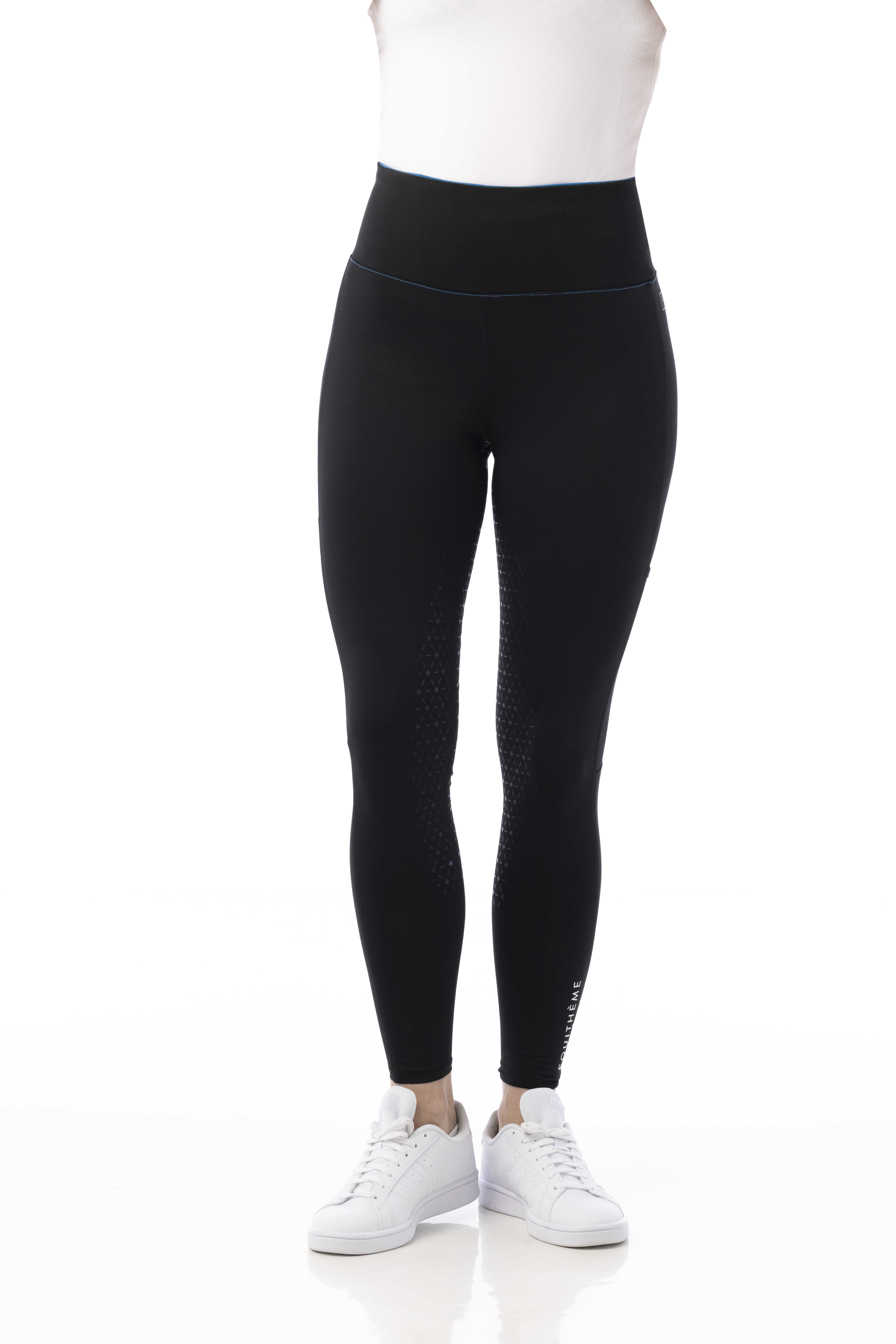 Equitheme Lyly Pull-on Silicone Riding Tights Black - 5