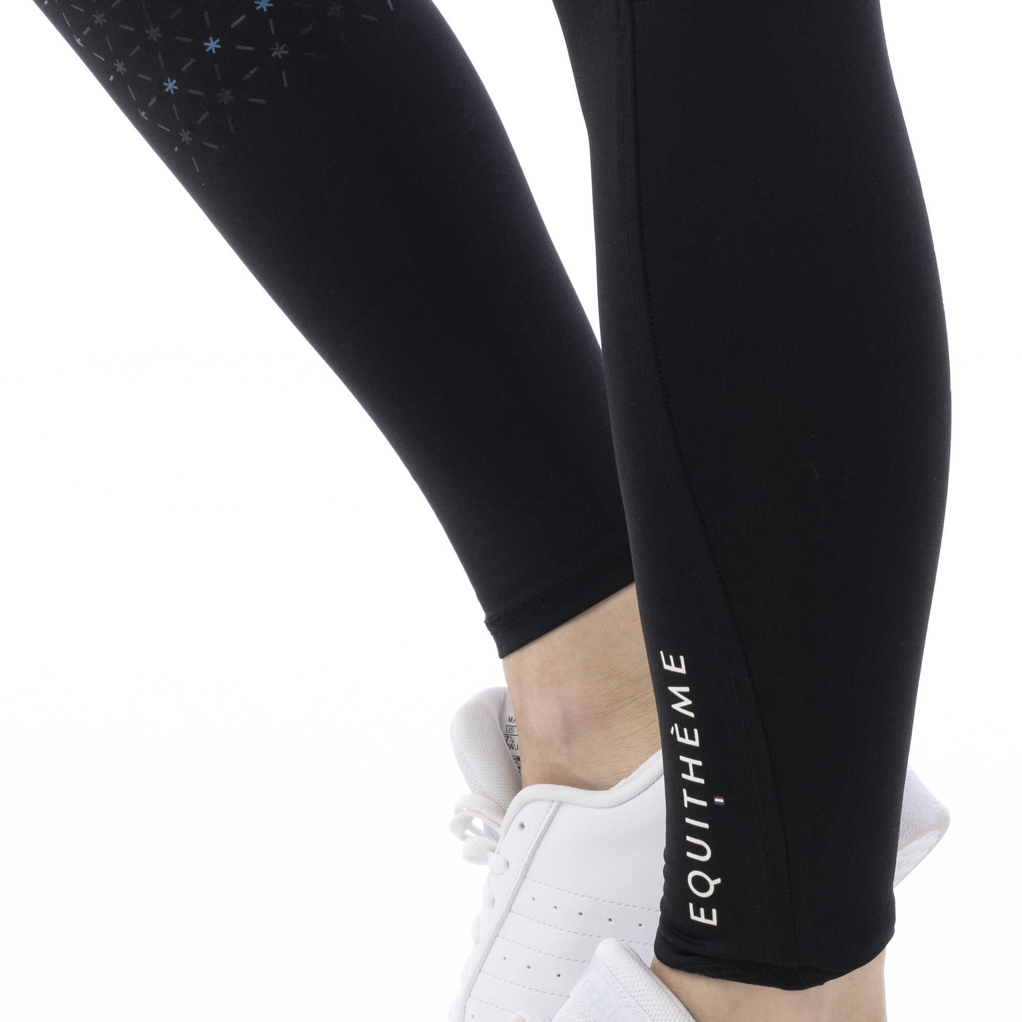 Equitheme Lyly Pull-on Silicone Riding Tights Black - 9