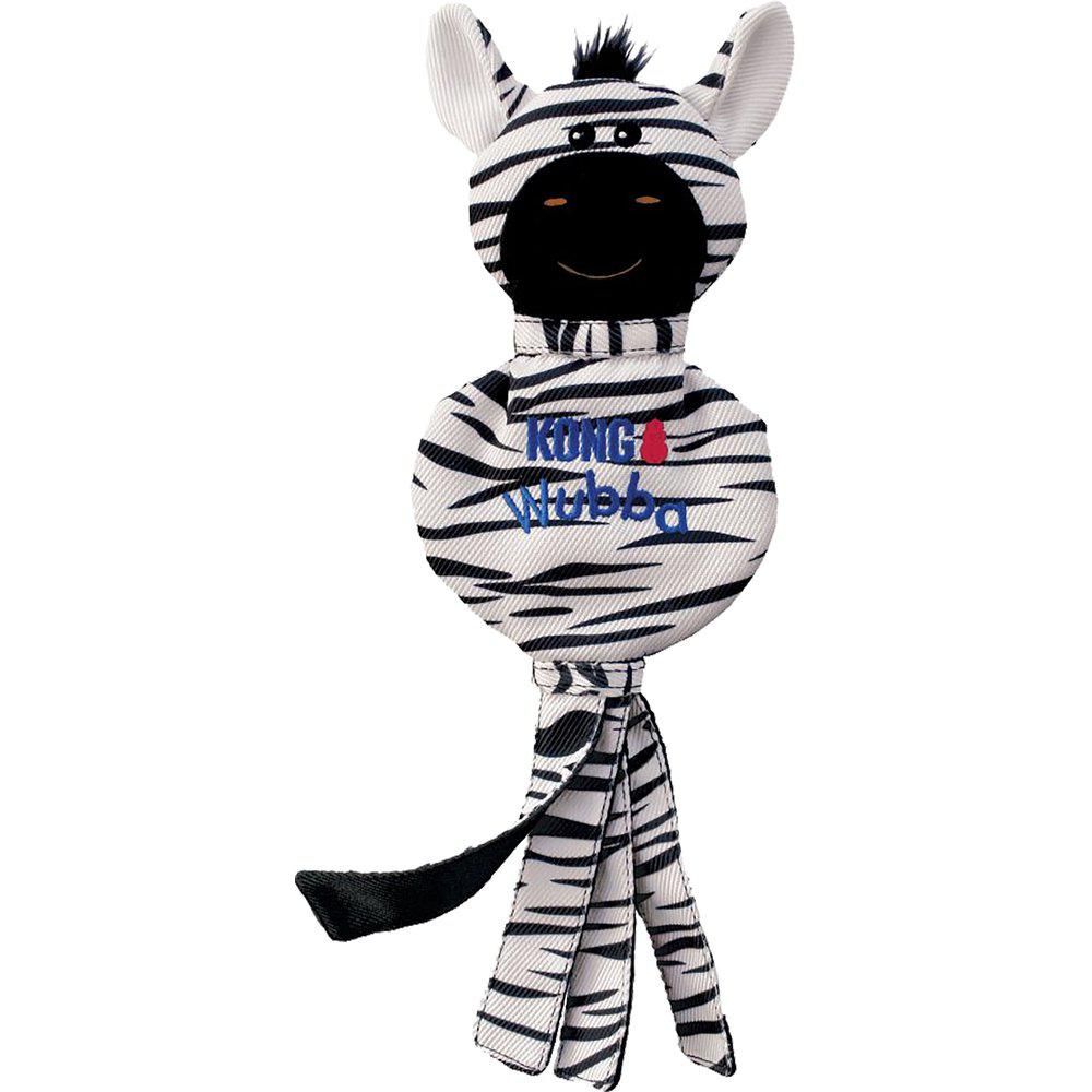 Kong Wubba No Stuff Zebra 40 cm