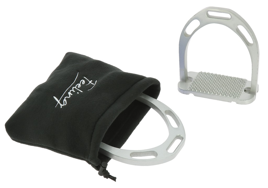 FEELING Stigbygelöverdrag i Fleece Svart