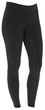 Covalliero ClassicStar Ridtights Barn - Svart, 128/134 - endast detta ex