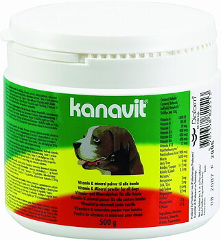 Kanavit Vitamiini/Kivennäislisä Jauhe - Koirille