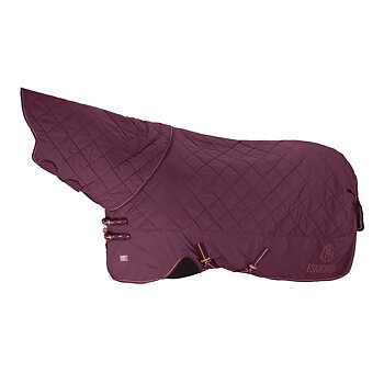 Eskadron Heritage Dura Highneck Fauxfur 80 Stalltäcke - Cassis, XXL - endast detta ex