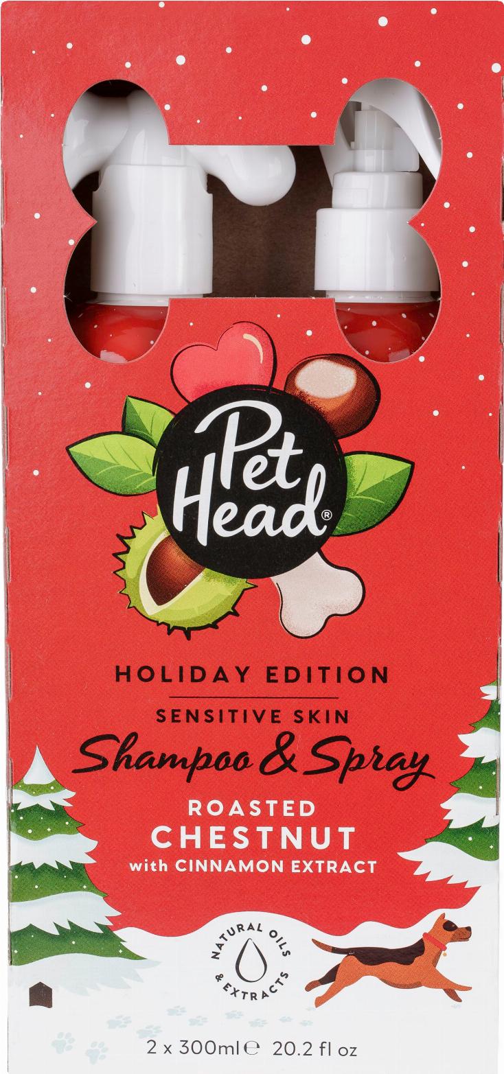 Pet Head Festive Roasted Chestnut Shampoo & Spray
