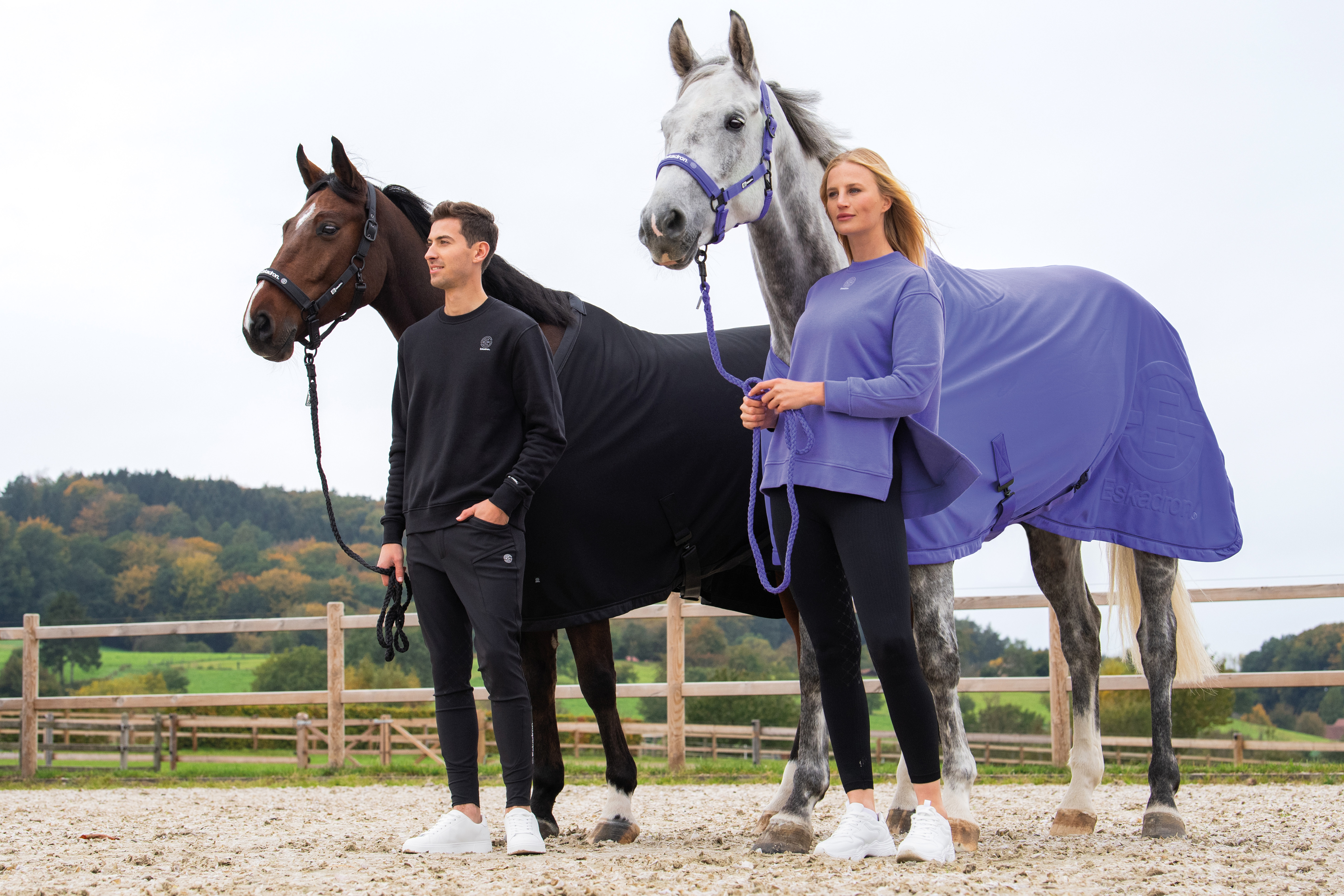Eskadron Dynamic 24 S/S Dura Emblem Sweat Rug - Purple , L - only this copy