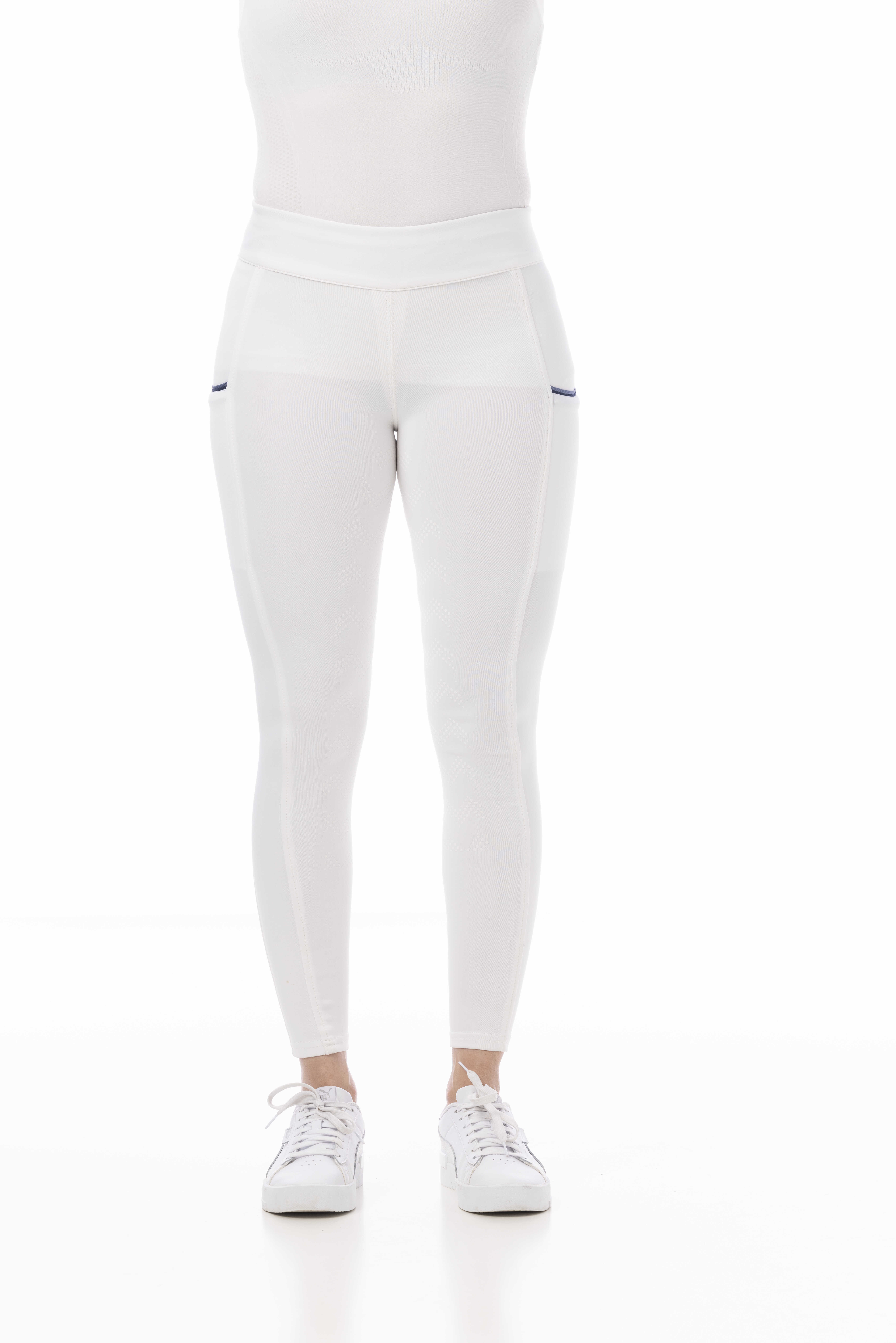 Riding World Kids Agadir Breeches White - 7