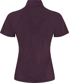 CATAGO Thelma Lyhythihainen Ratsastuspaita - Plum Perfect, S - vain tämä kappale