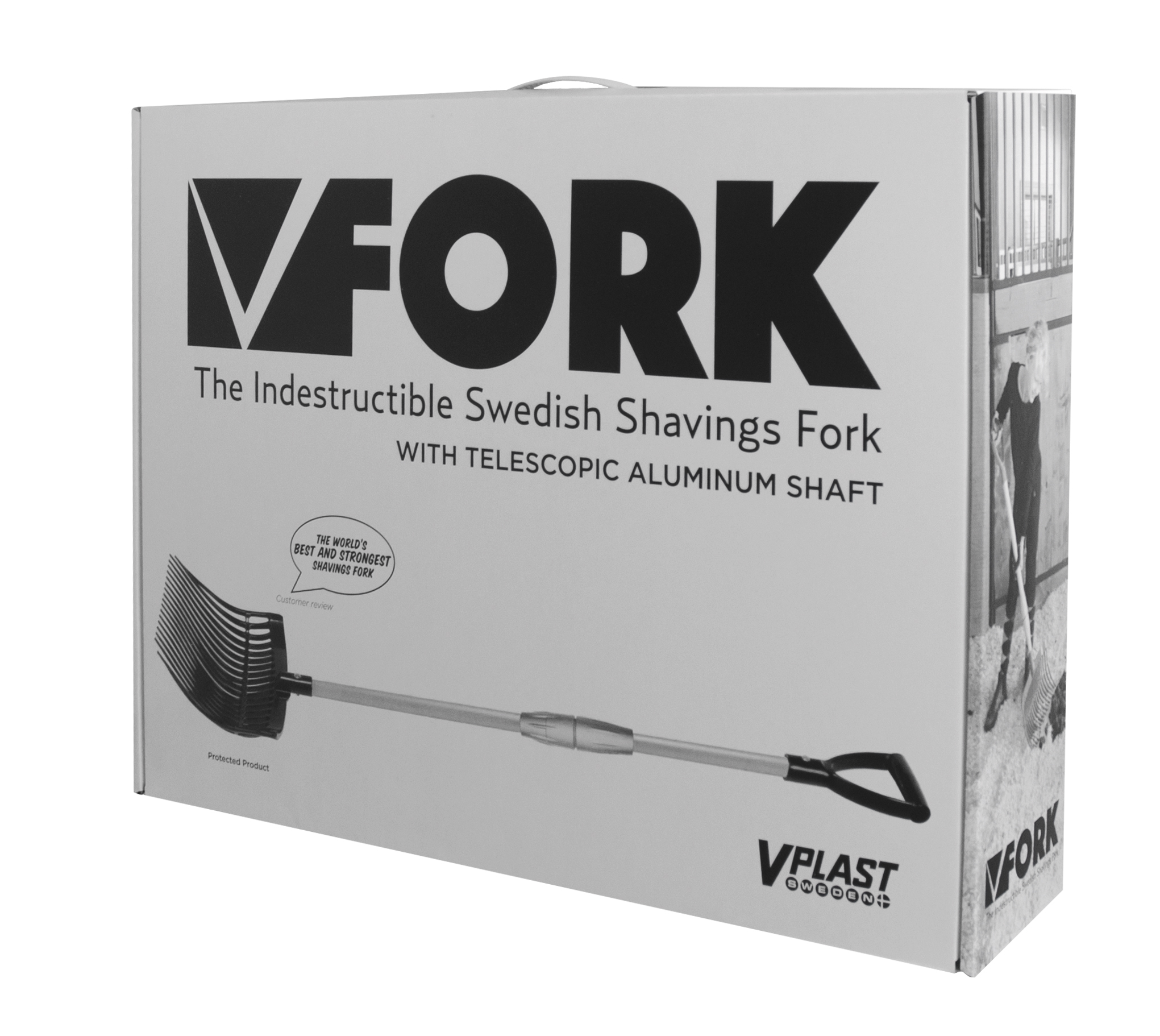 Vplast Telescopic Shaft + Grip Head - Blue