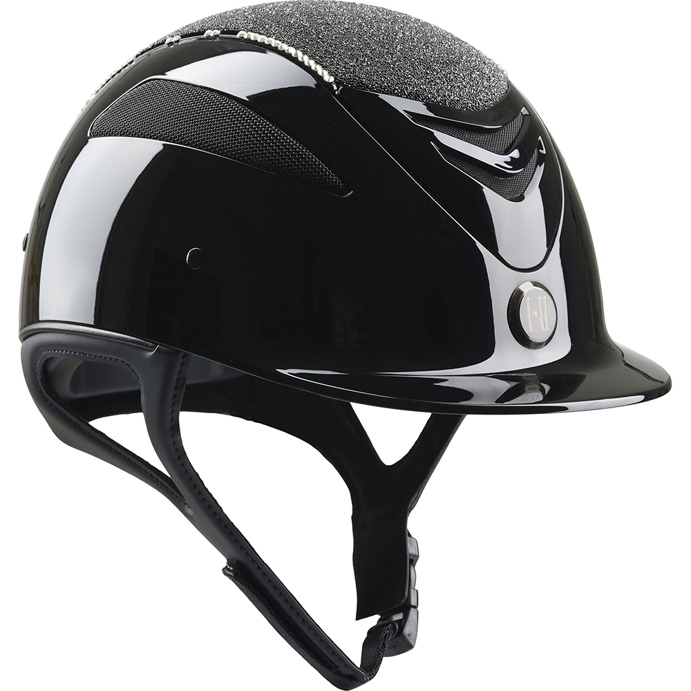 OneK Defender Pro Glossy Glitter Swarovski Musta, 1 - 2