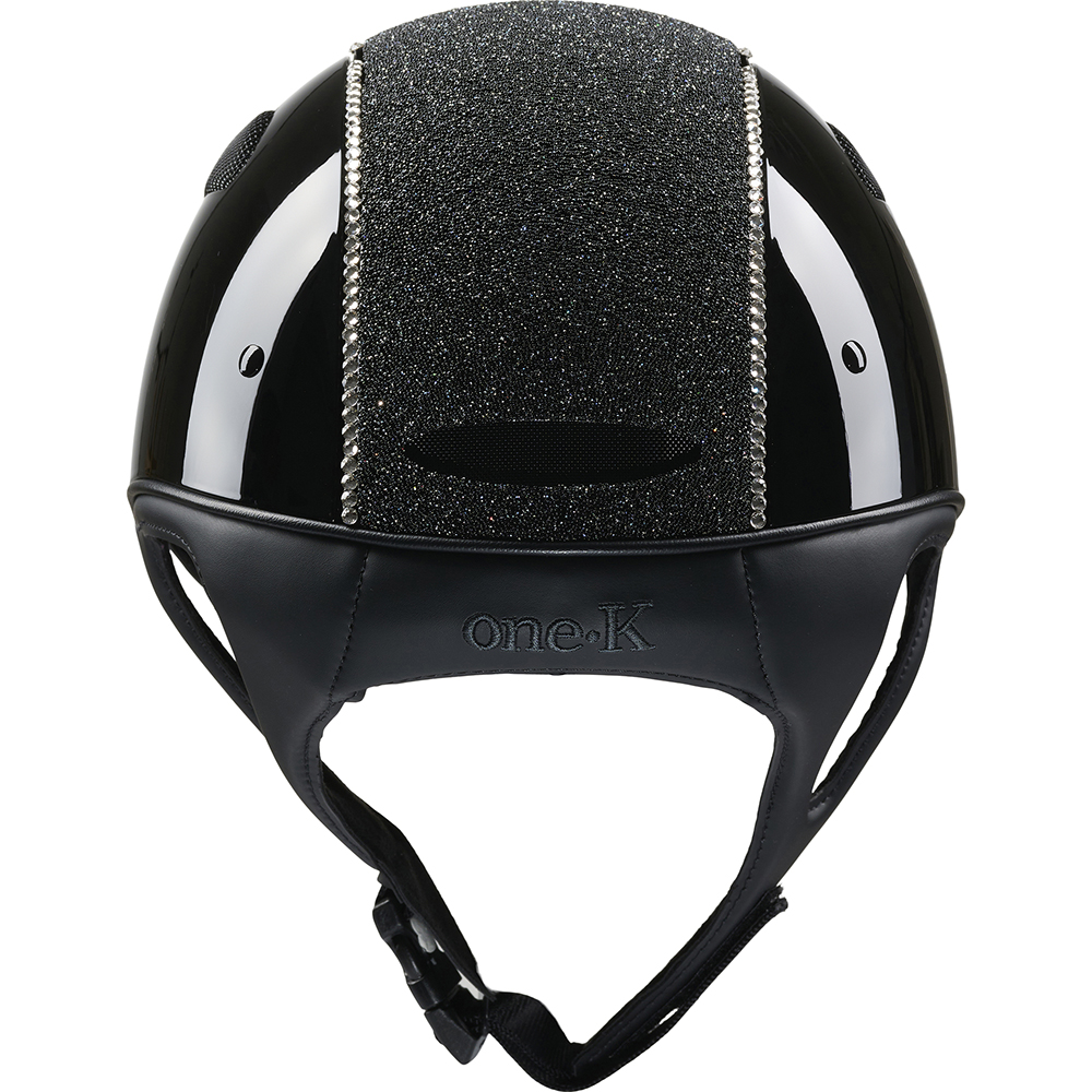 OneK Defender Pro Glossy Glitter Swarovski Musta, 1