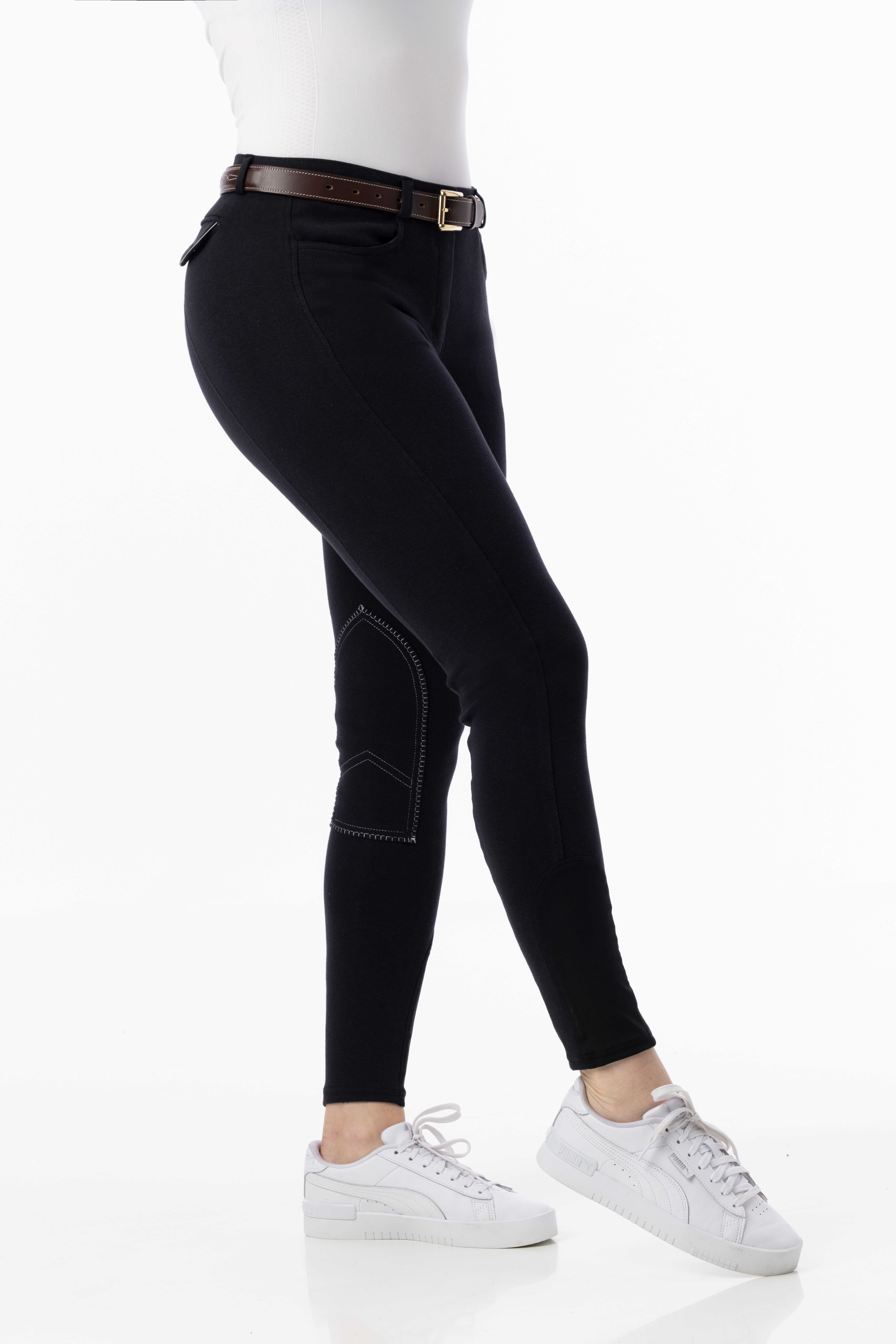 Riding World Kids Alexandrie Breeches Black - 2