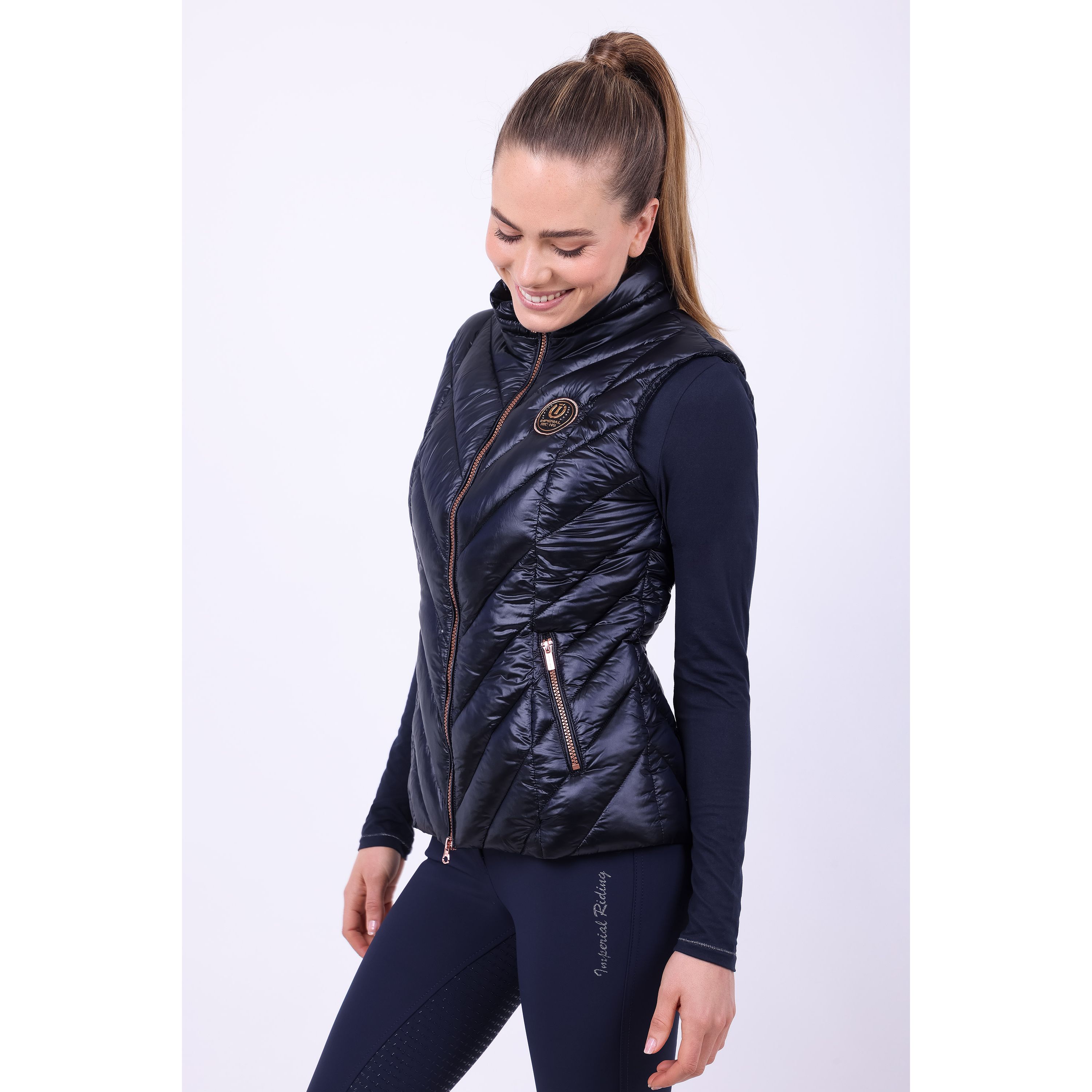 Imperial Riding Väst Cosmic Rider Navy, XL - endast detta ex - 4